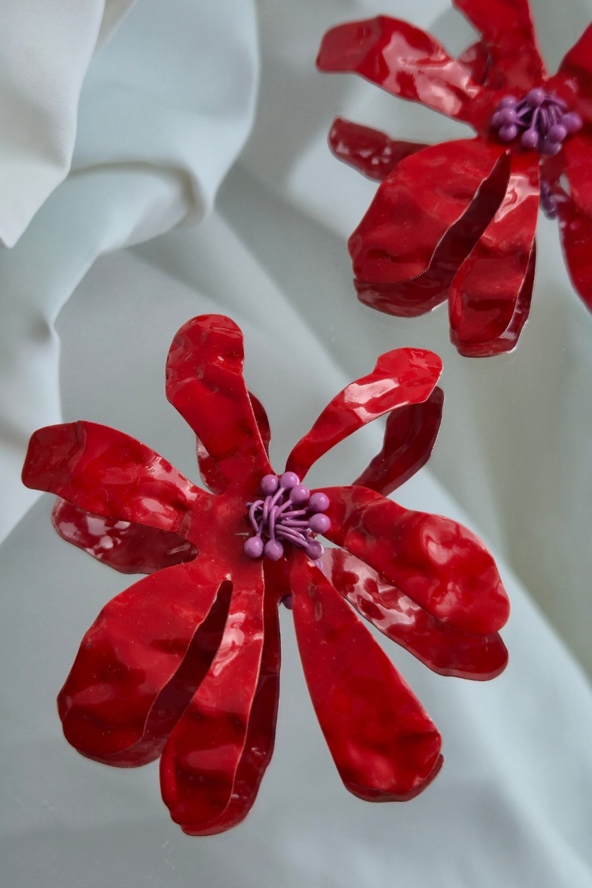 Marka Model Çiçekli Zr Küpe