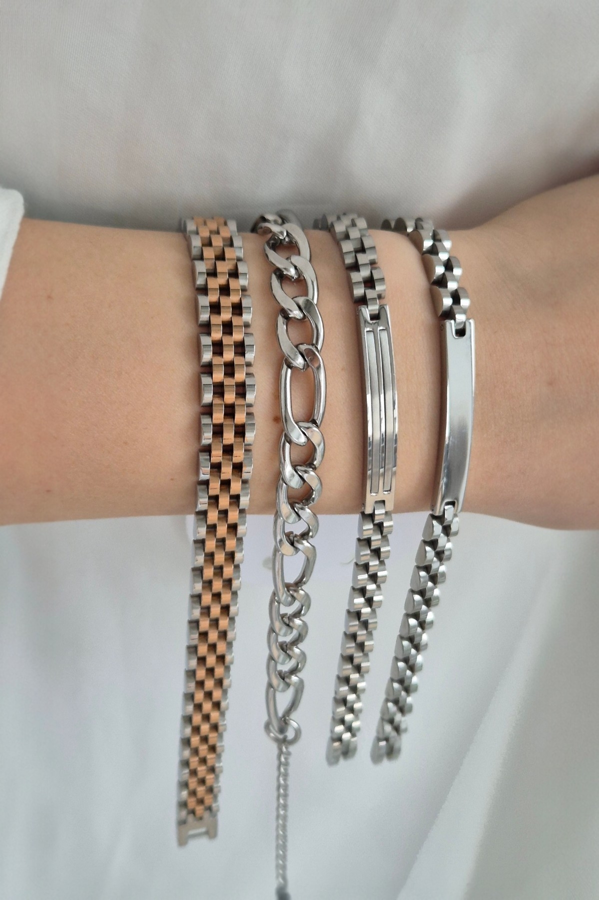 Erkek Çelik Bileklik