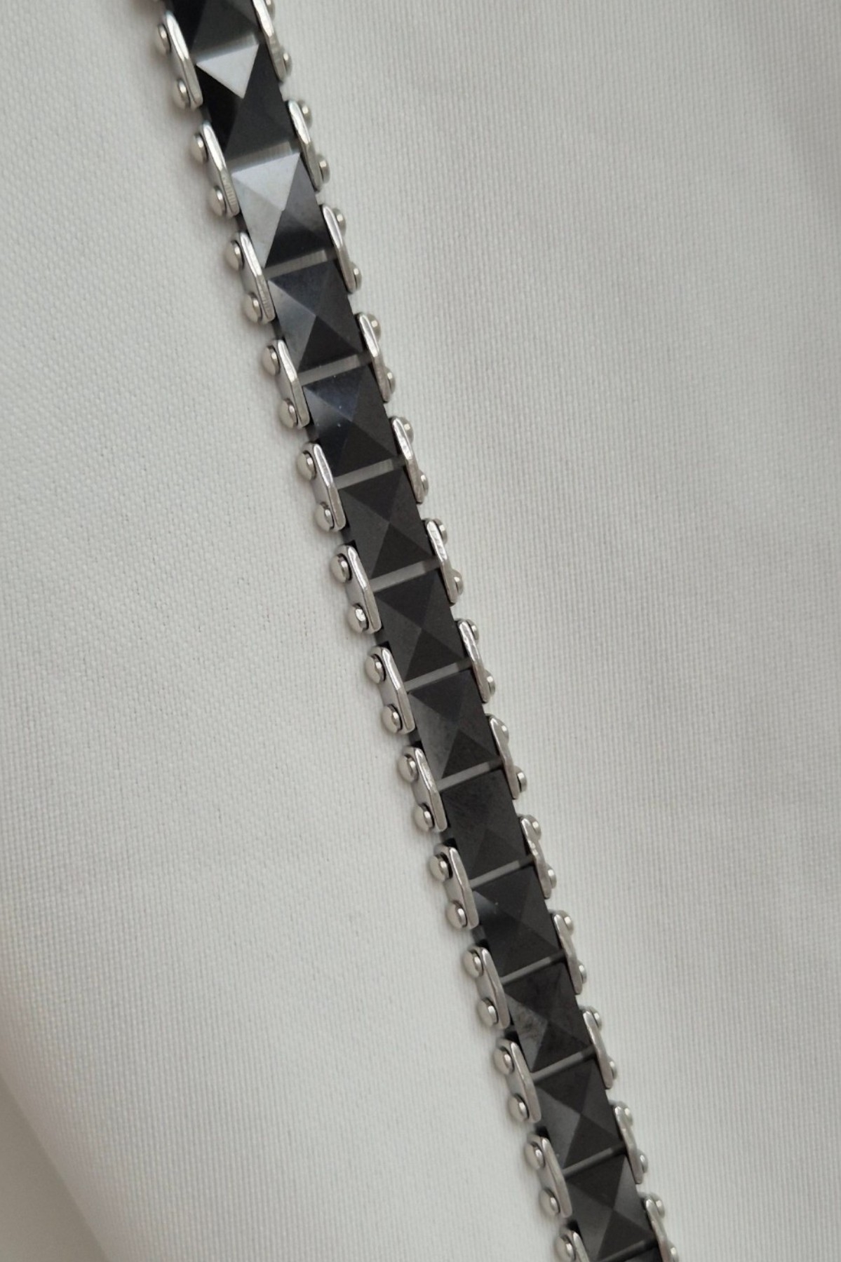 Erkek Seramik Çelik Bileklik