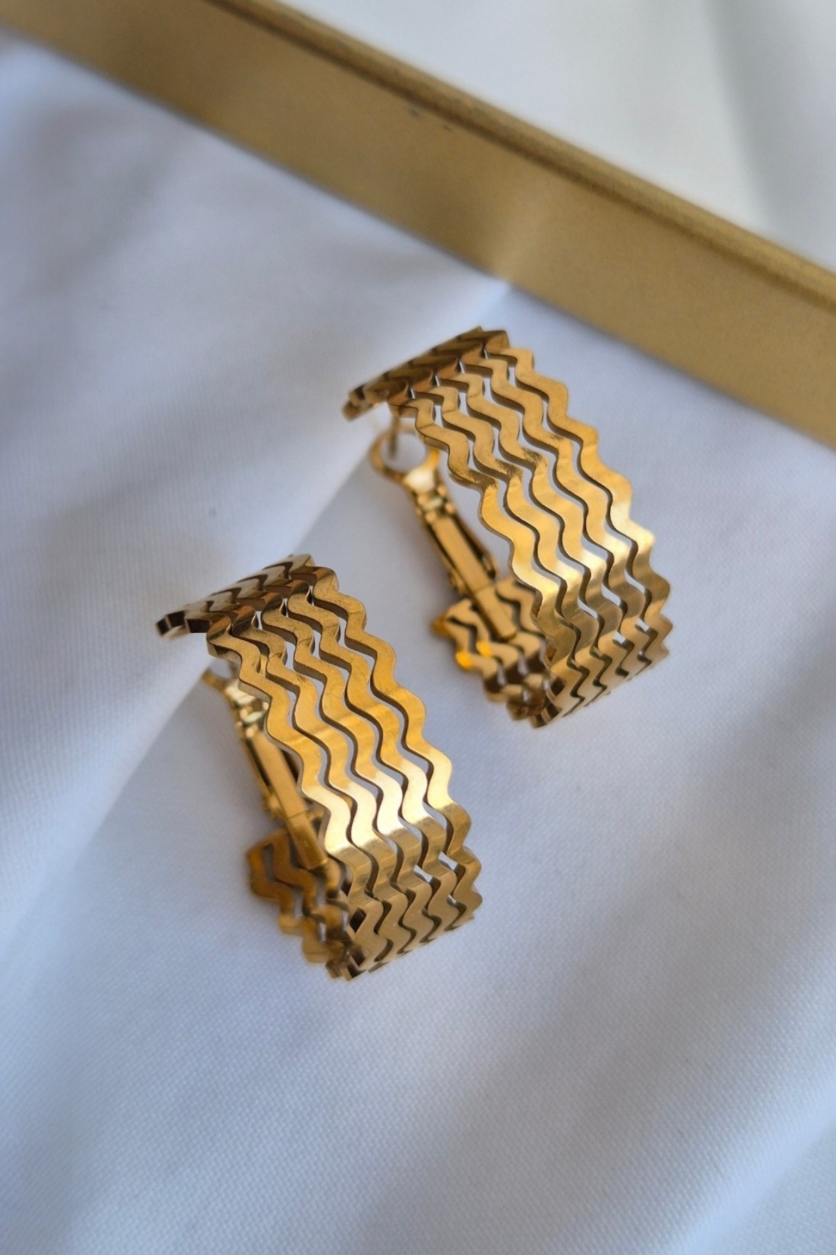 Golden Wave Çelik Küpe