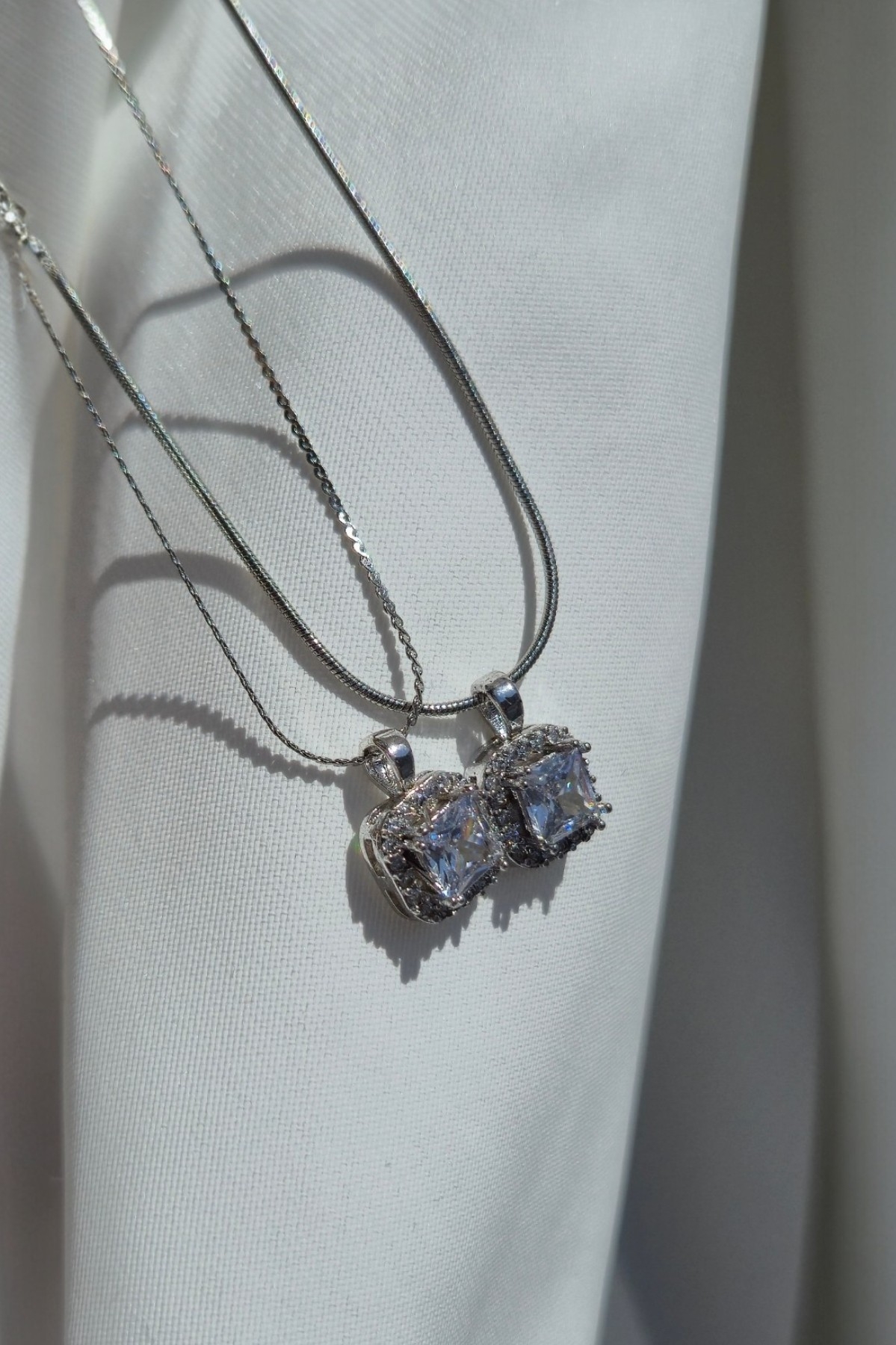 Tektaş Kolye Gümüş