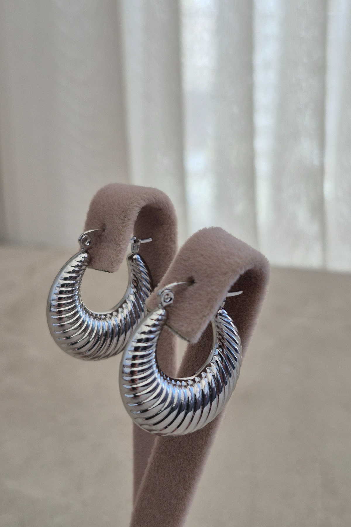 Silver Halka Vip Küpe