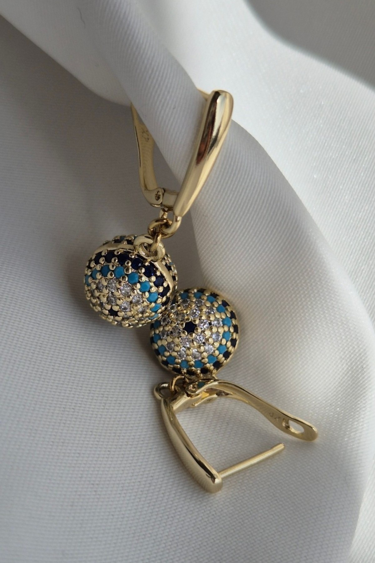 Nazar Boncuğu Xuping Küpe