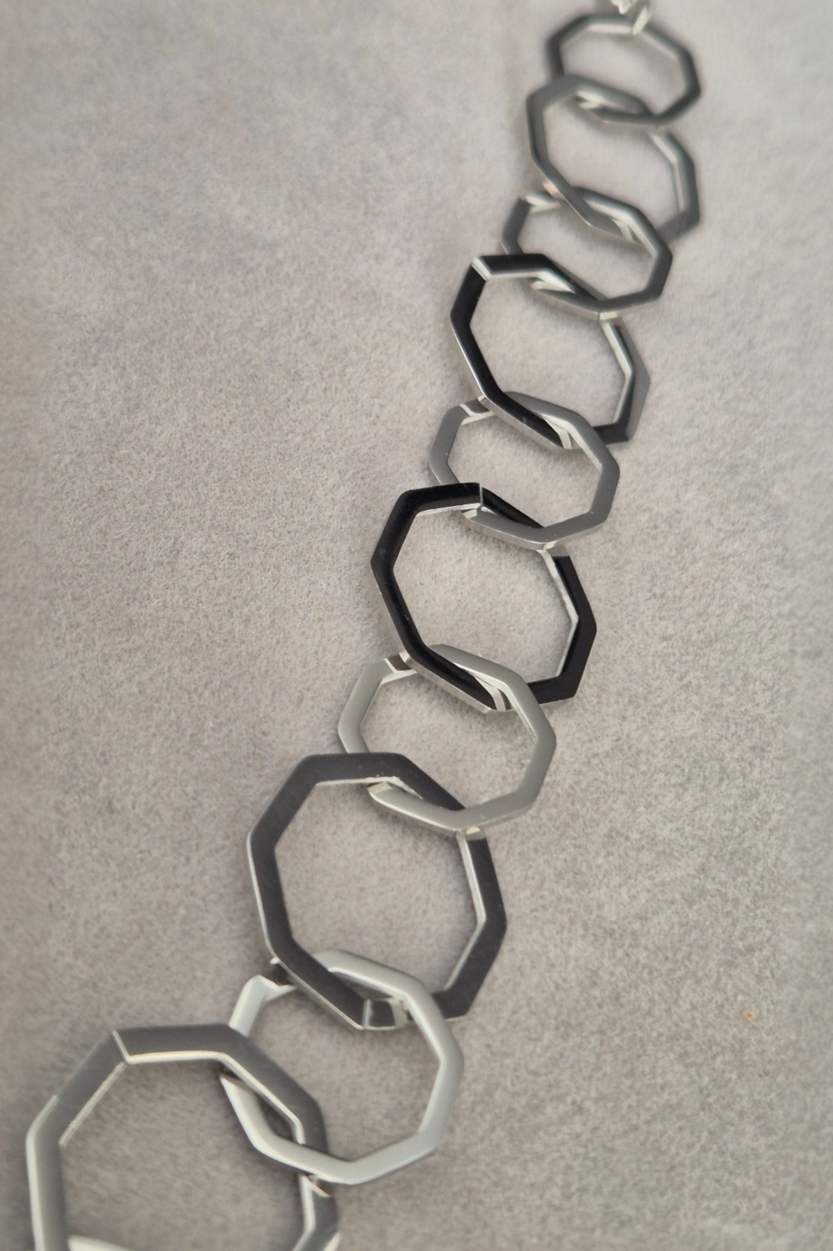 Hexa Silver Bileklik