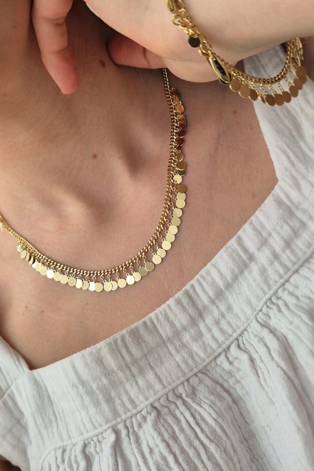 Xuping Pul Kolye Bileklik Set