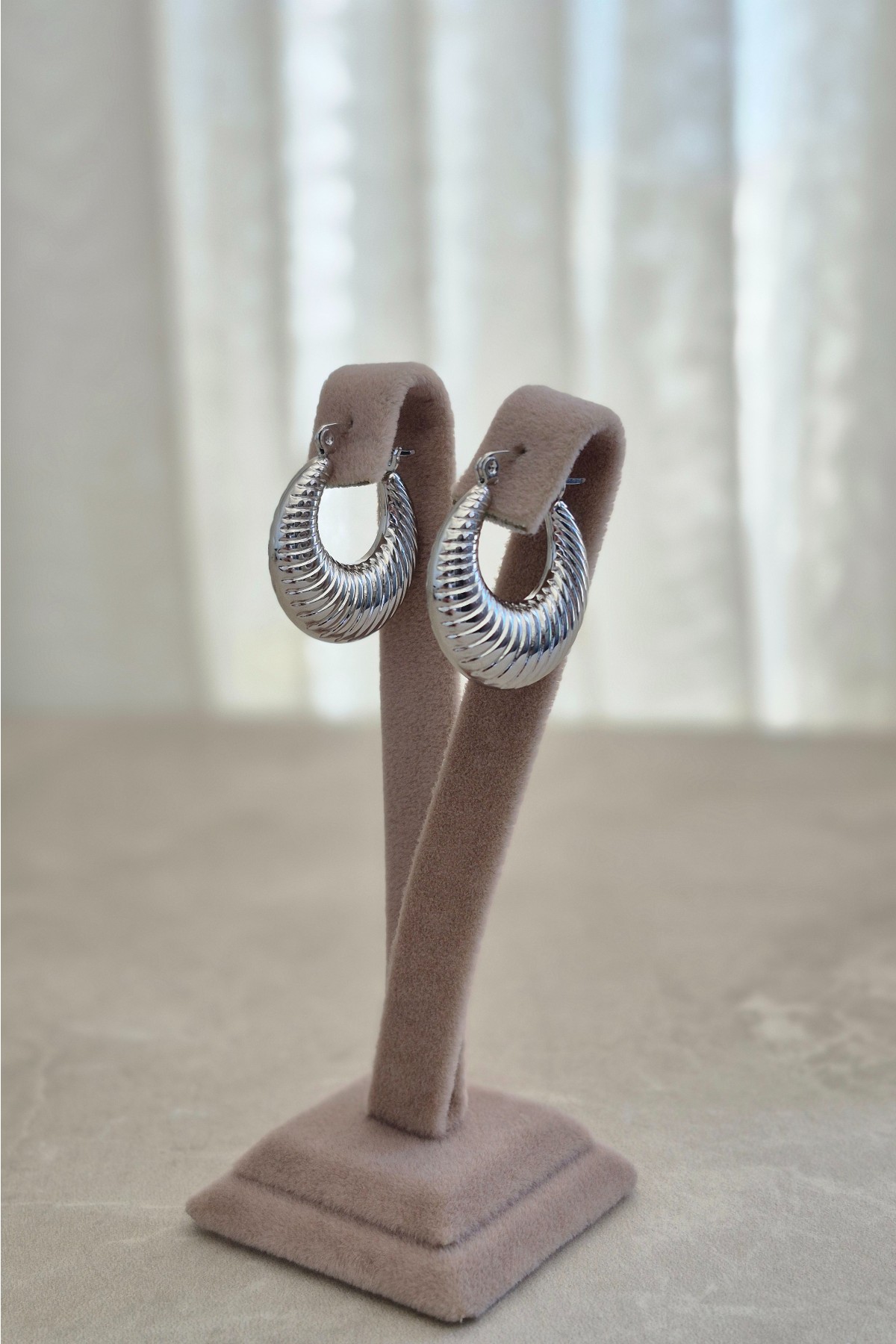 Silver Halka Vip Küpe