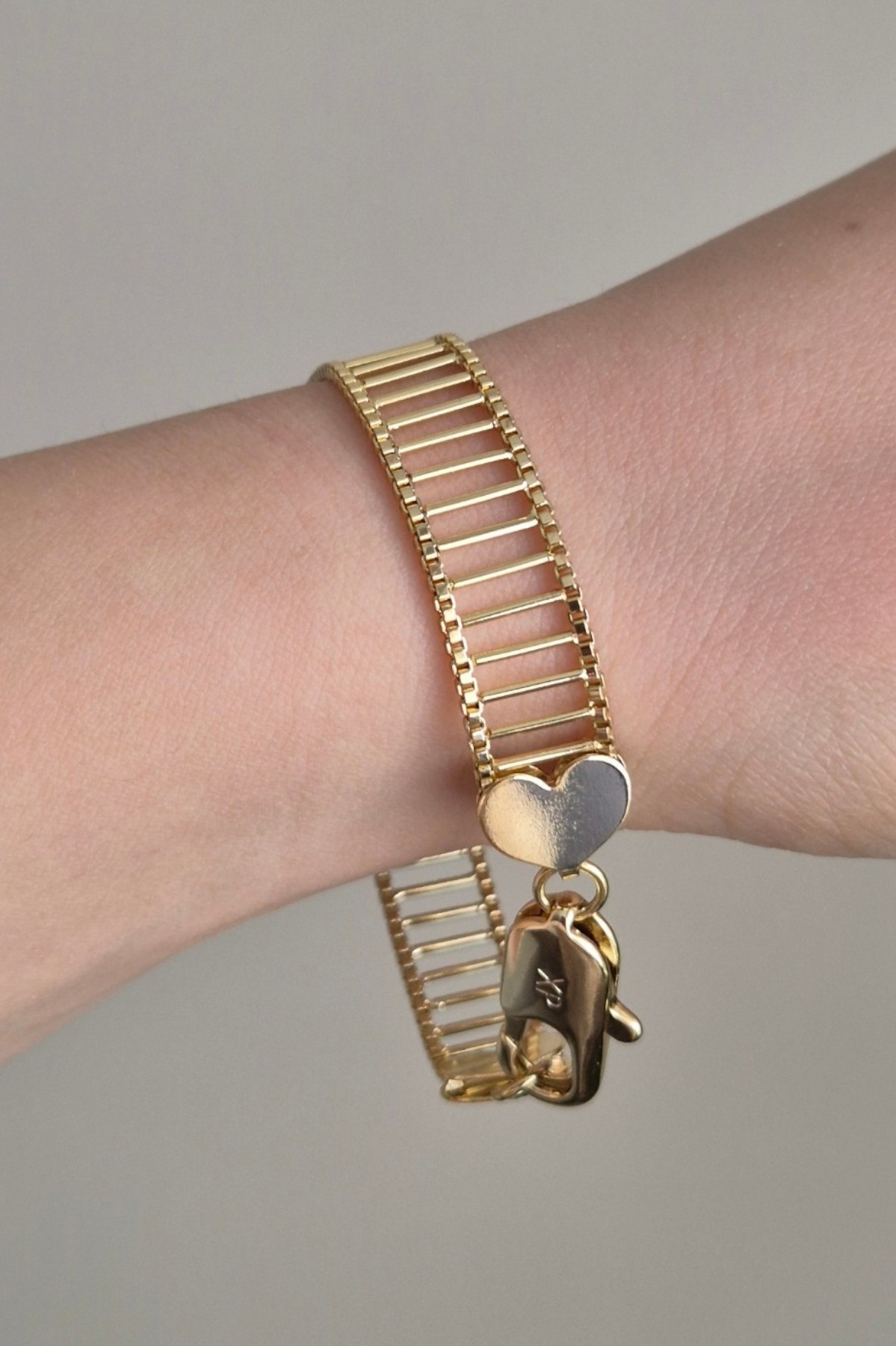 Xuping Özel Seri Kalp Birleşim Bileklik