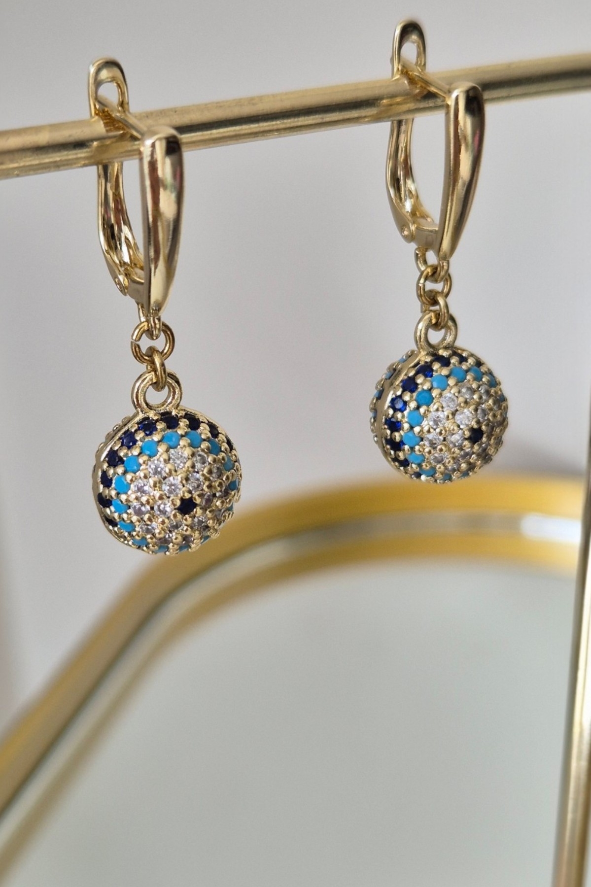 Nazar Boncuğu Xuping Küpe